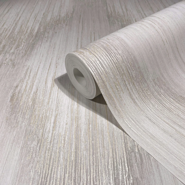 Non-woven wallpaper stripes, rhombus stripes modern in beige  