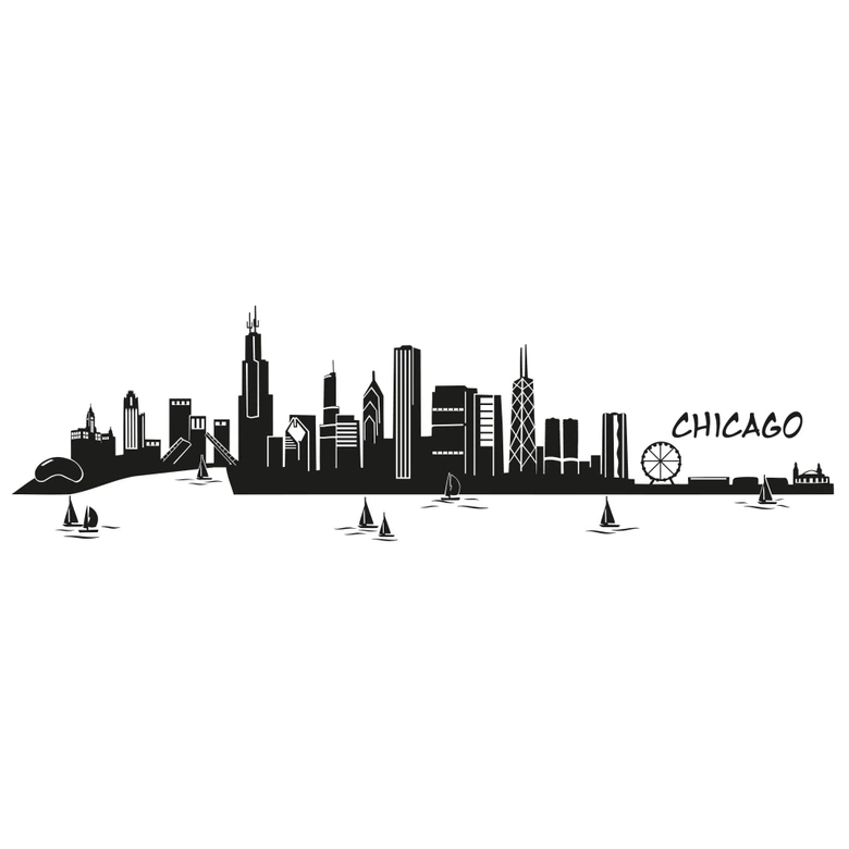 Chicago Skyline Wall sticker 