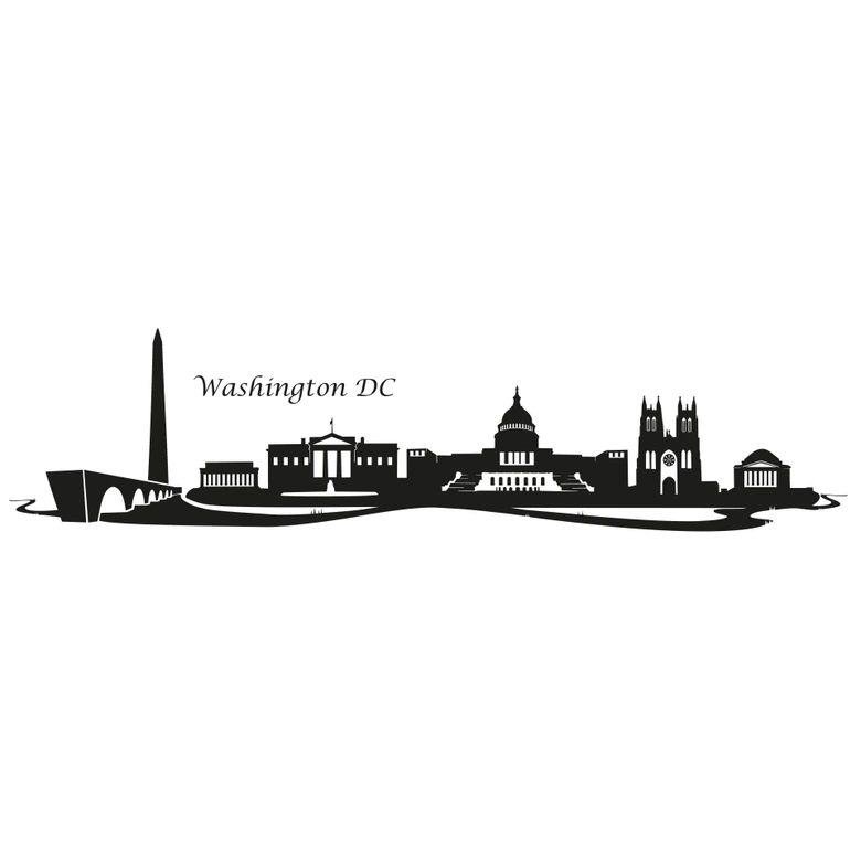 Washington DC Wall sticker 