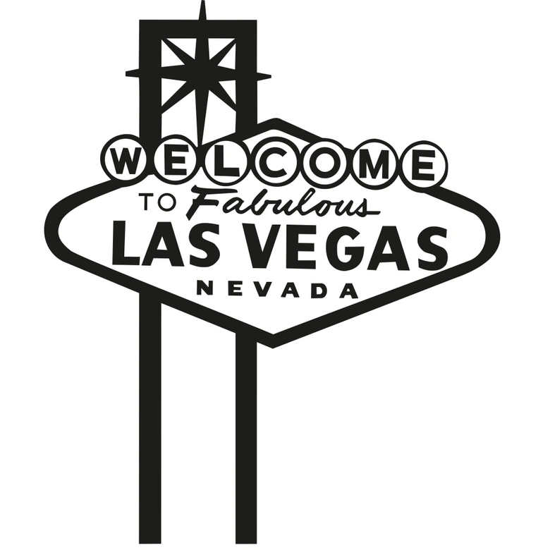 Vegas Sign Wall sticker 
