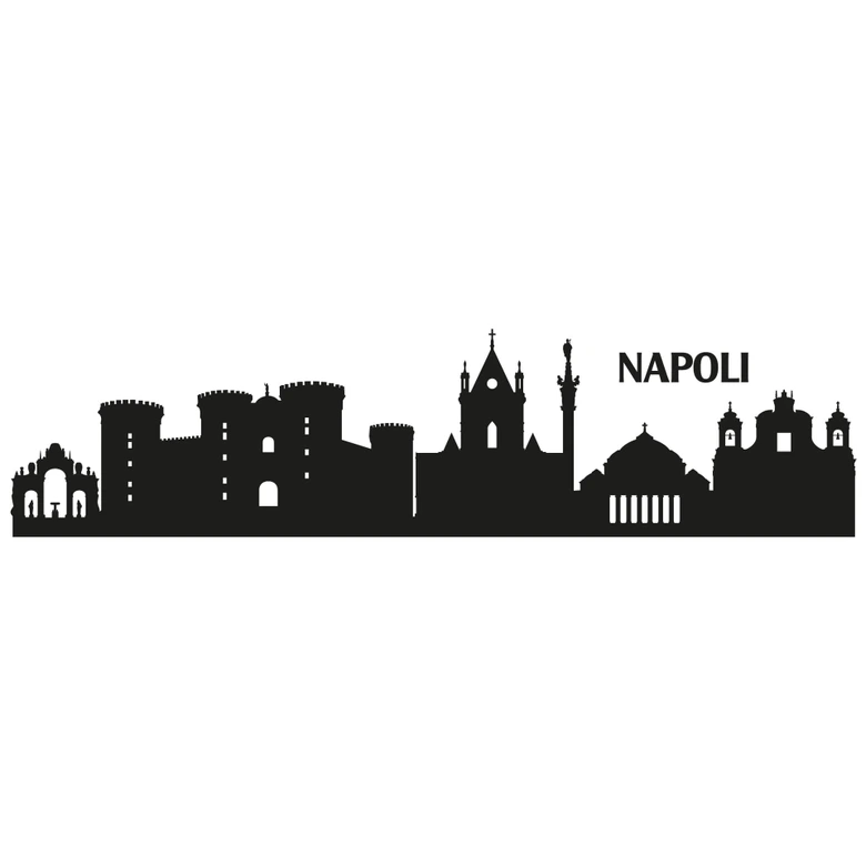 Wandtattoo Skyline Napoli 