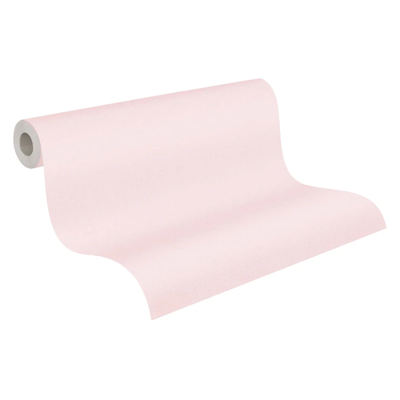 Unit tapet rosa - non-woven tapet konst A.S. Création - matt och lätt strukturerad 
