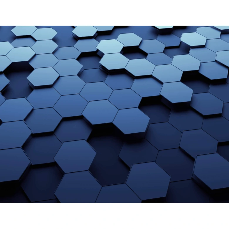 3D Fototapete Wabenmuster 1 - 336x260 cm 