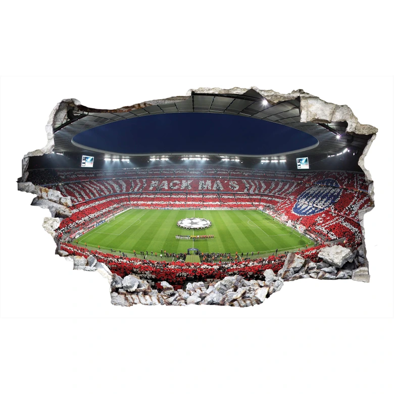 3D Wandsticker -  FCB Stadion Pack Ma's 