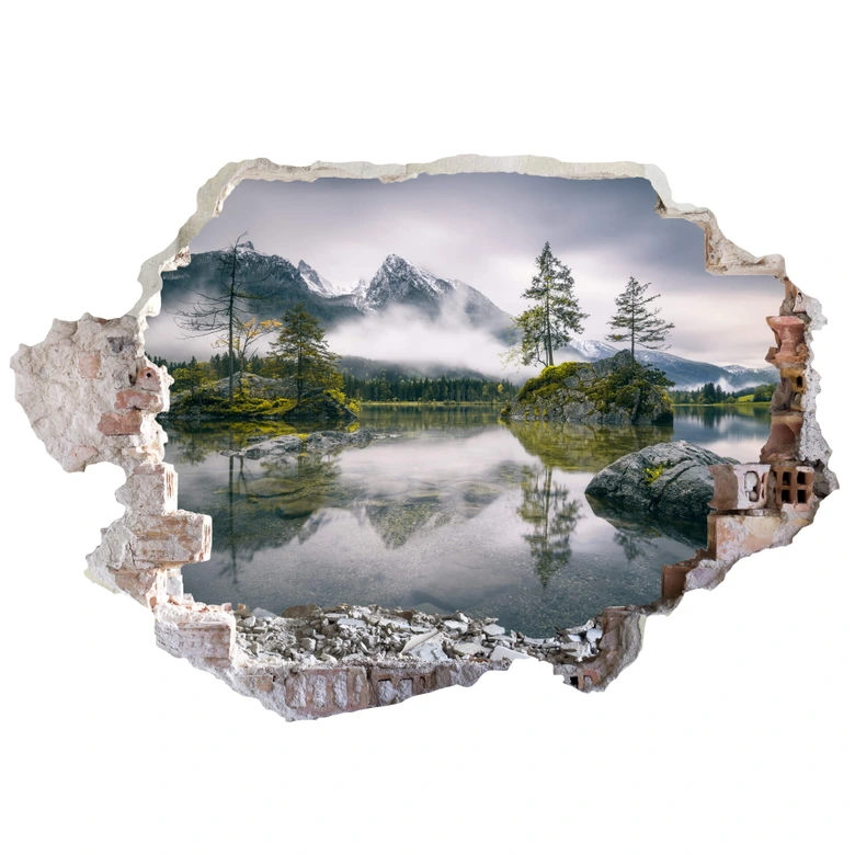 3D Wall sticker - Wiemer - Foggy Day 