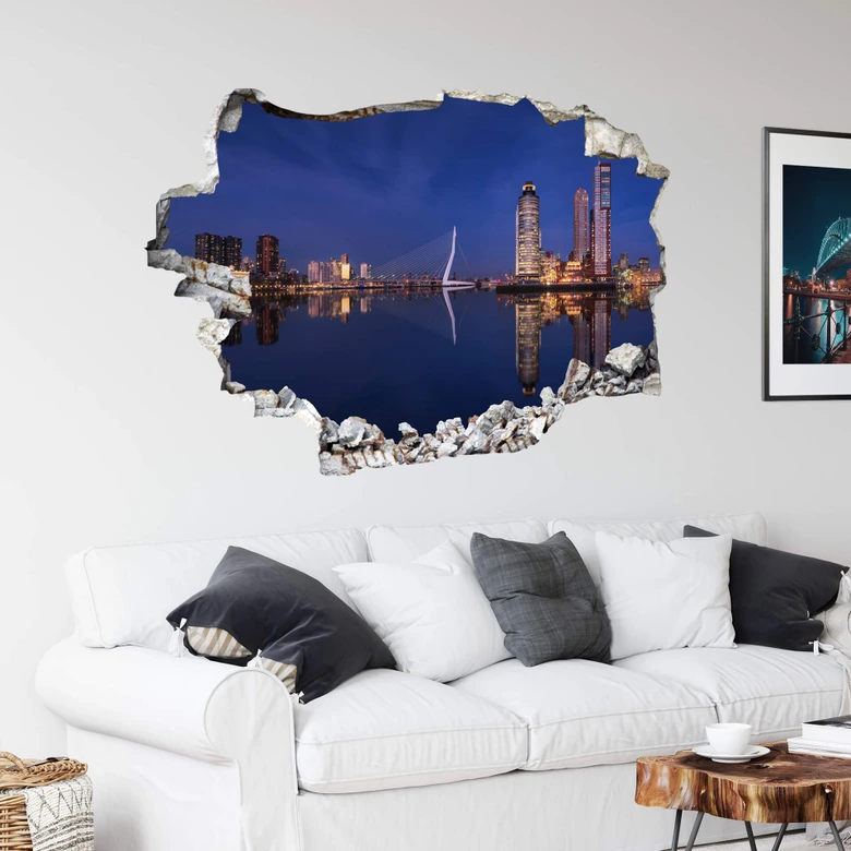 3D Wallsticker Pablo - Rotterdam 