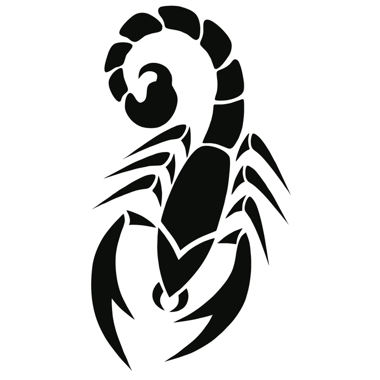 Wandtattoo Scorpion 
