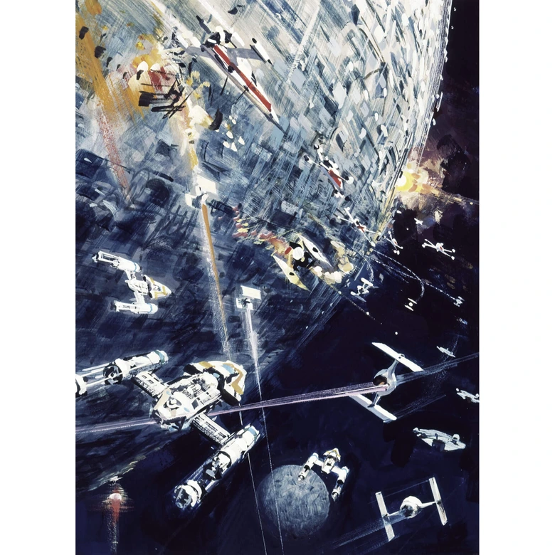 Fototapete Star Wars Classic Dogfight 