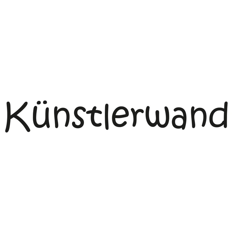 Wandtattoo Künstlerwand 