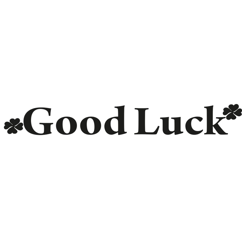 Wandtattoo Good Luck 