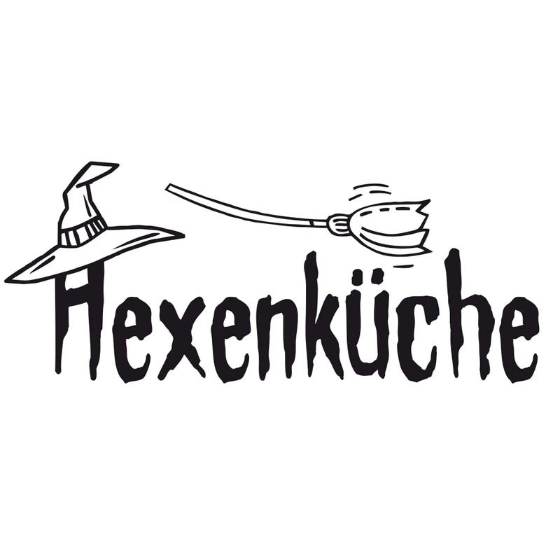 Wandtattoo Hexenküche 