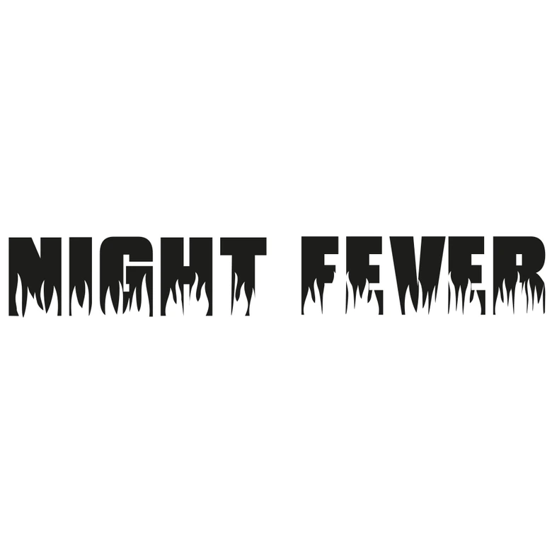 Sticker mural - Night Fever 