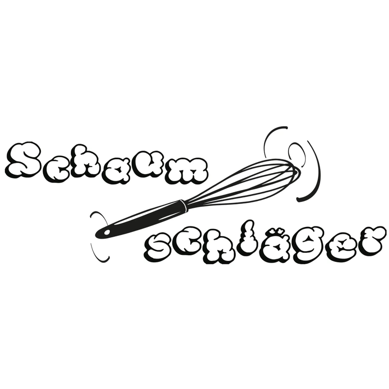 Wandtattoo Schaumschläger 