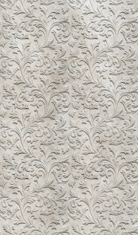 Fototapete mit Damask Motiv Beige ,Ornamental 2,70 x 1,59 m 