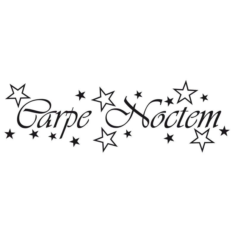 Sticker mural - Carpe Noctem 