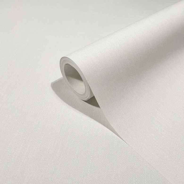 Papier peint intissé texturé, lignes structure Moderne en gris 