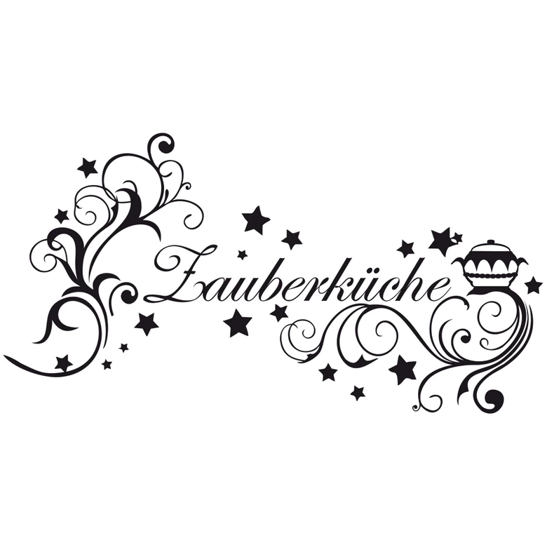 Wandtattoo Zauberküche 