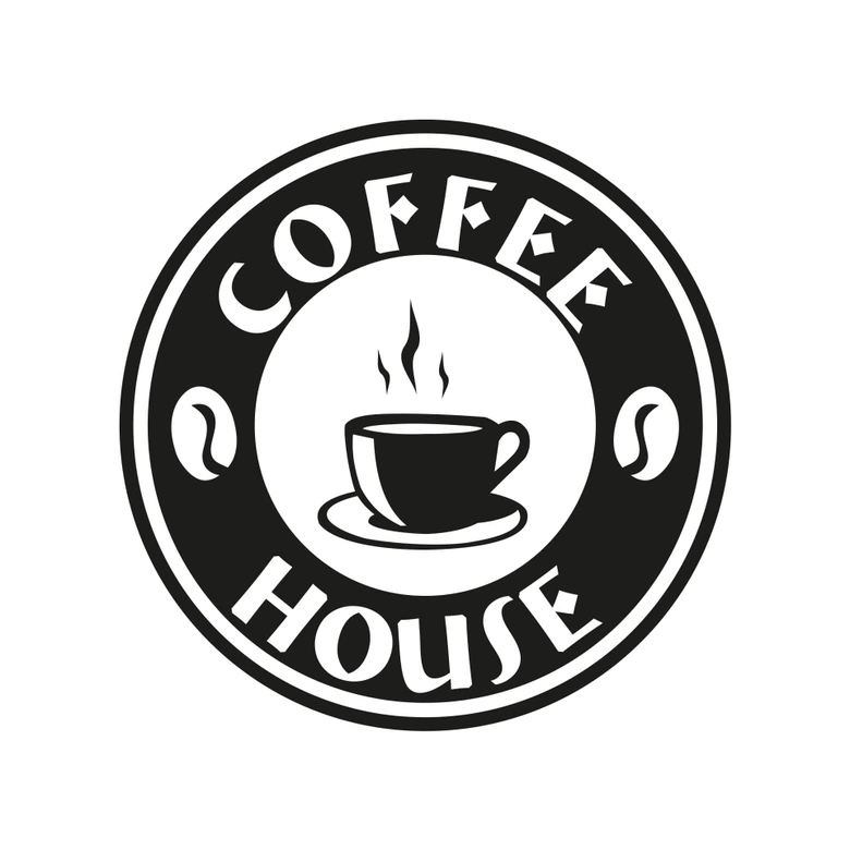 Wandtattoo Coffeehouse 