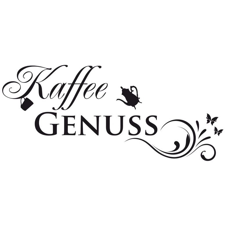 Wandtattoo Kaffee Genuss 