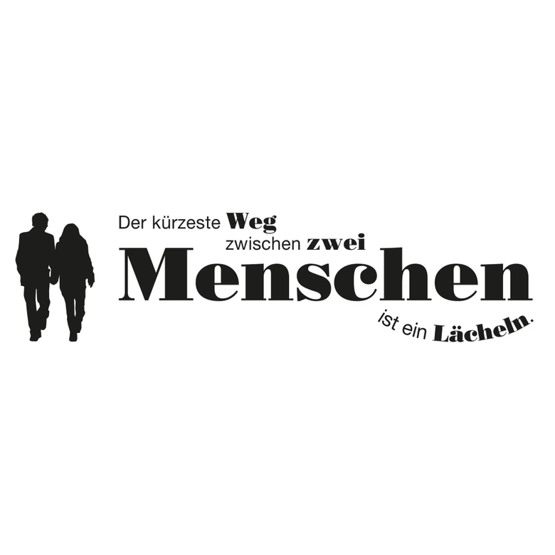 Wandtattoo Der kürzeste Weg... 