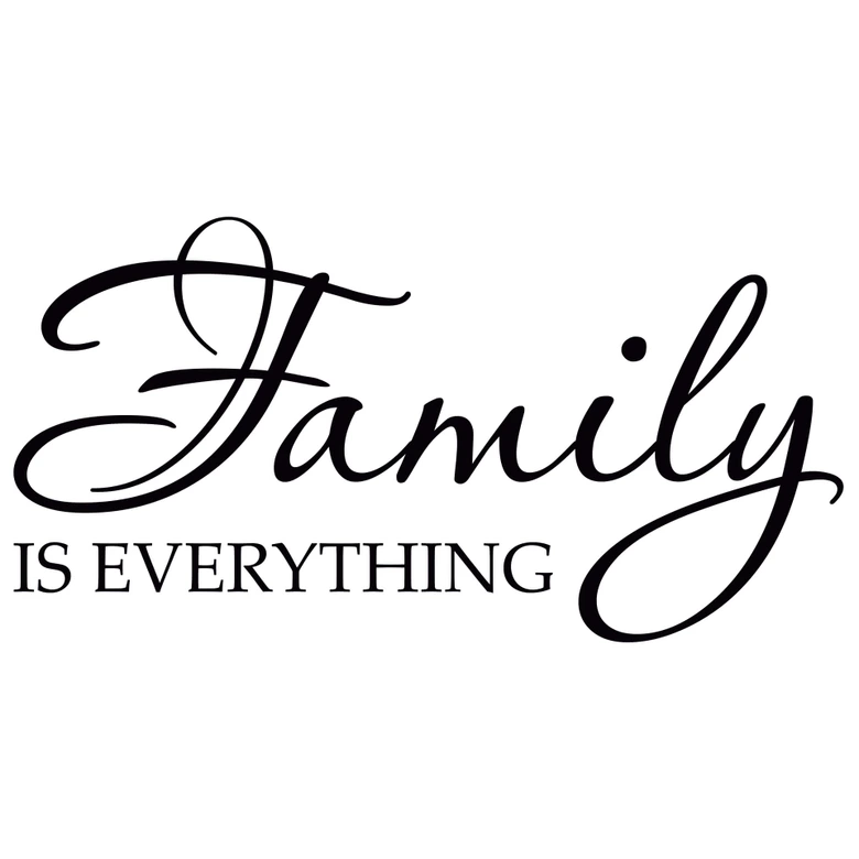 Family is everything Wall sticker 
