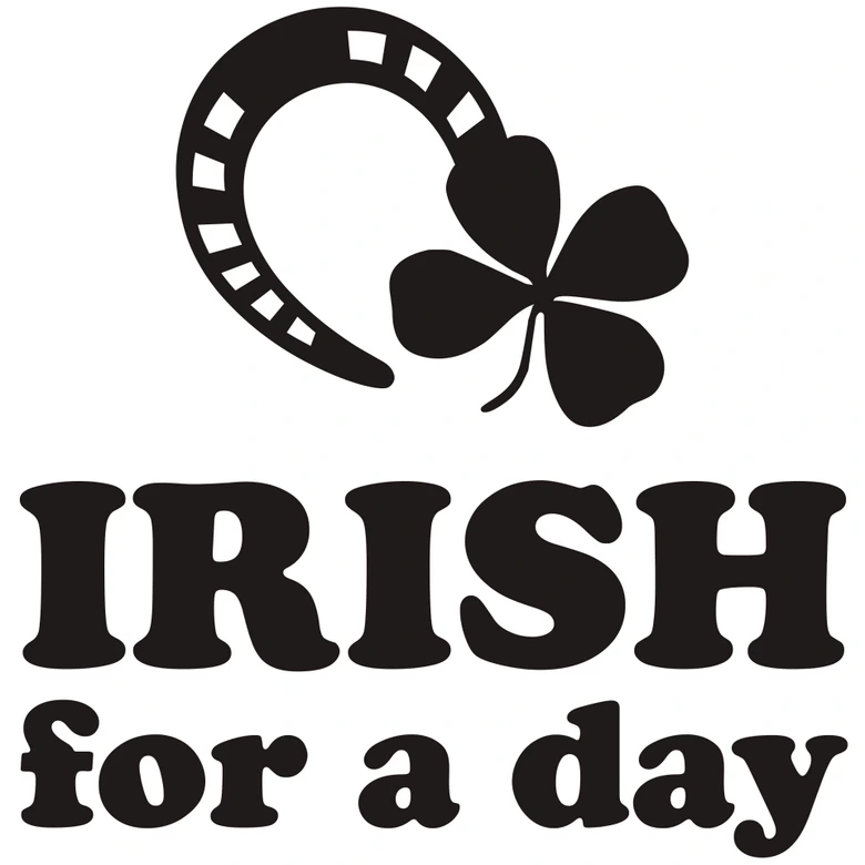 Wandtattoo Irish for a day 