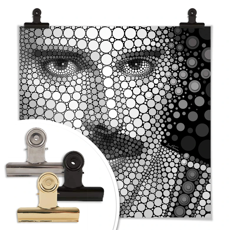 Poster Ben Heine - Circlism: Freddie Mercury 