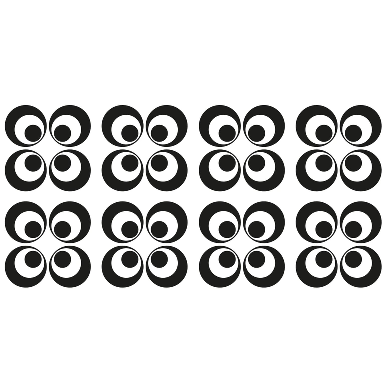 Retro Dots Wall sticker 