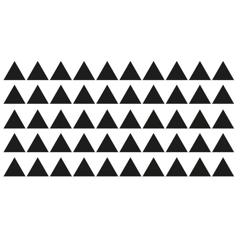Sticker mural - Set triangle (50 pièces) 