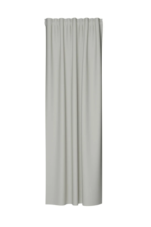 Homing Vorhang Galdin mit verdeckten Schlaufen beige -  2,45x1,40 m 