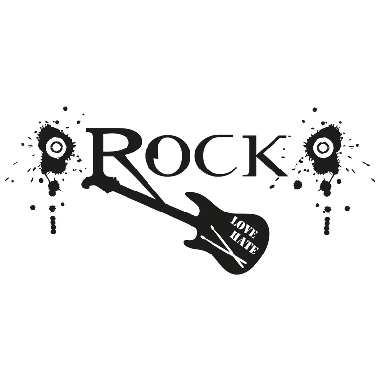 Wandtattoo Rock 