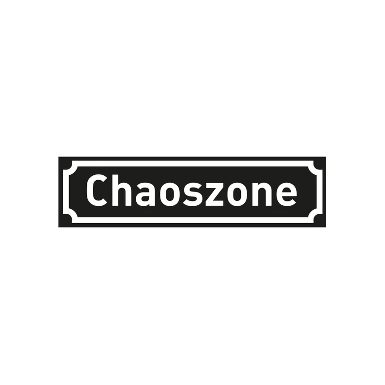 Wandtattoo Chaoszone 