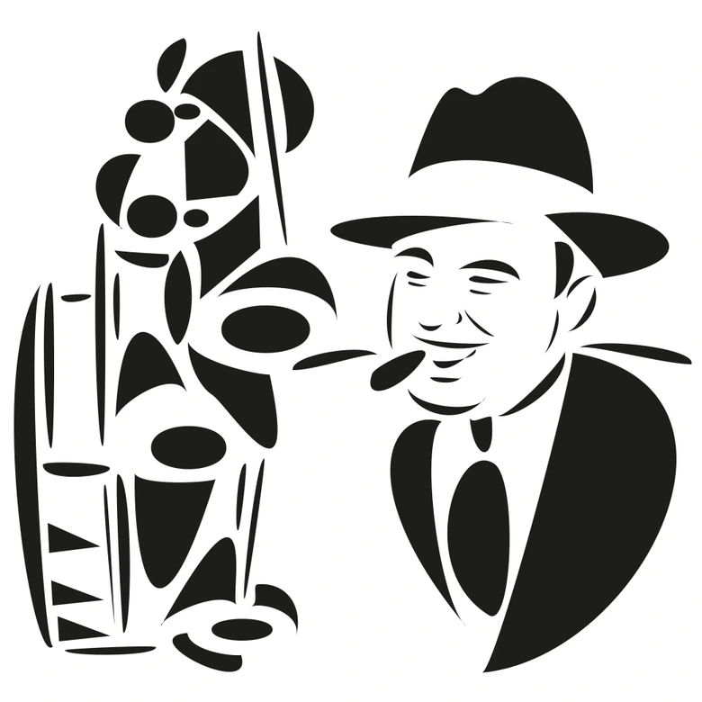 Wandtattoo Al Capone 
