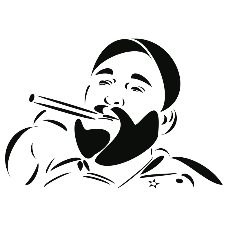 Wallsticker -  Fidel 2 