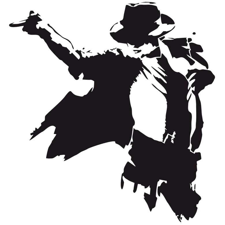 Sticker mural - Michael 