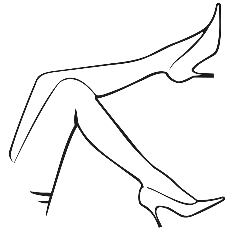 Wandtattoo Elegantes Fahrwerk 