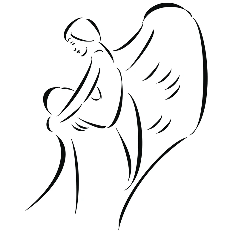 Wandtattoo Engel 3 