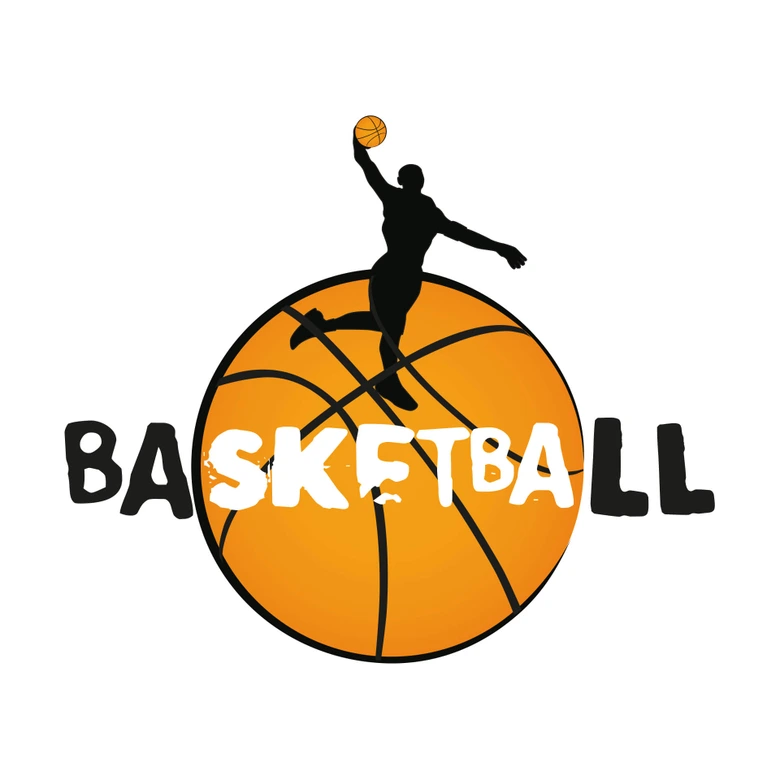 Muursticker Basketball Slogan 