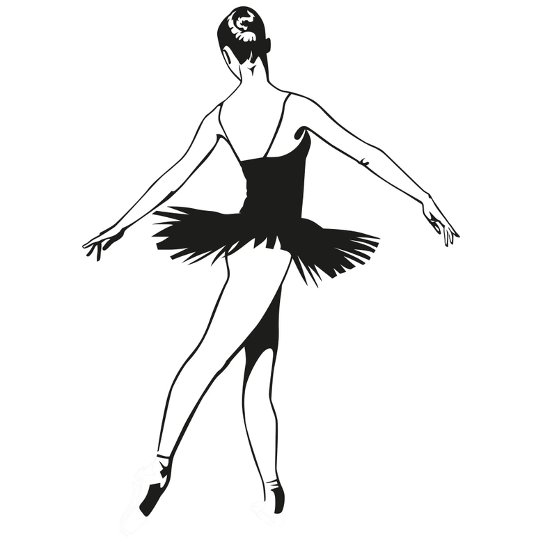 Ballerina 2 Wall sticker 