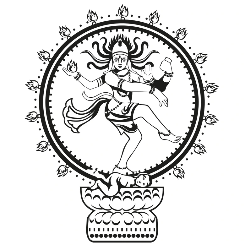 Shiva - Wall Sticker 
