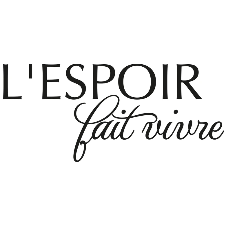Wandtattoo L’espoir fait vivre 