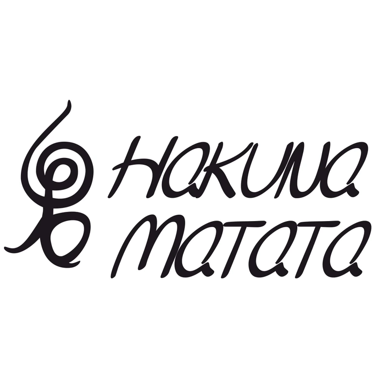 Hakuna Matata 02 Wall sticker 