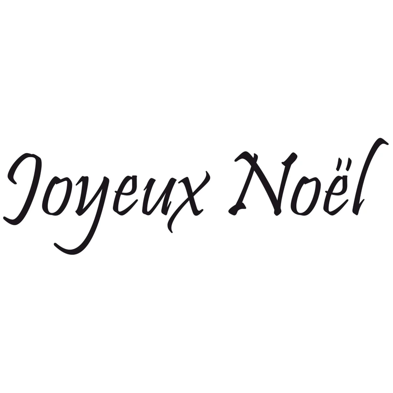 Wandtattoo Joyeux Noël 