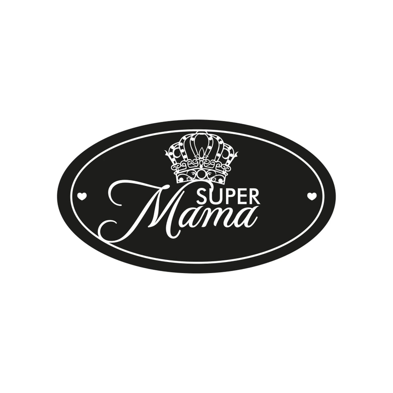 Wandtattoo Prinzessin Super-Mama 