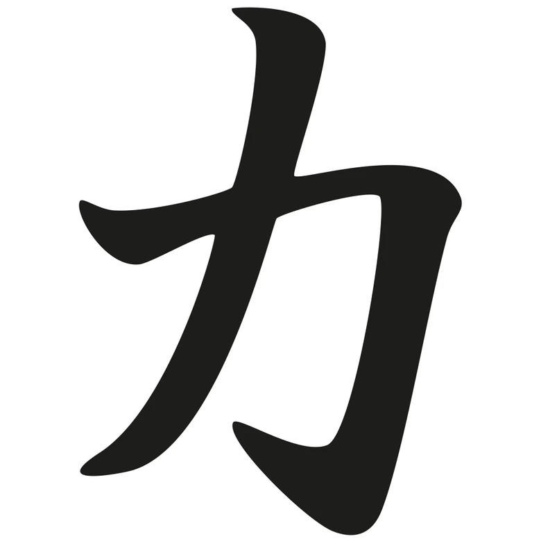 Japanese - Strength Wall sticker 