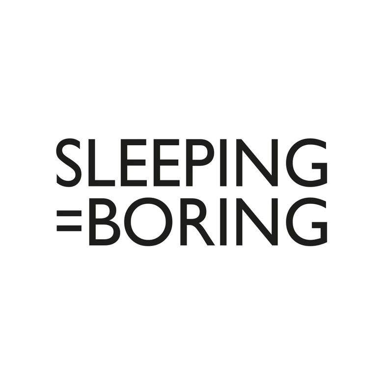 Wallsticker -  Sleeping is boring 