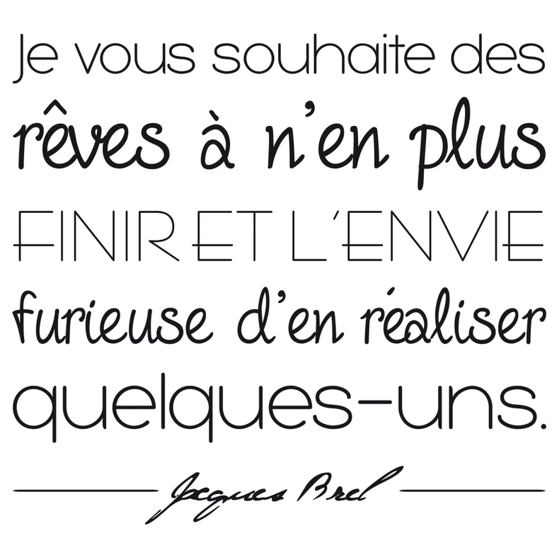 Wandtattoo Je vous Souhaite... 