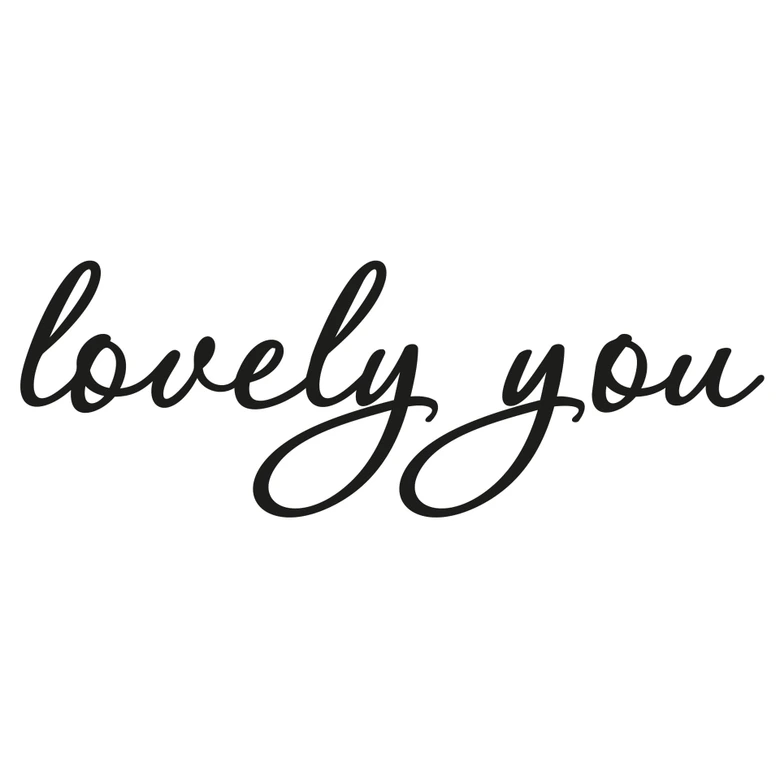 Lovely You Wall Sticker 
