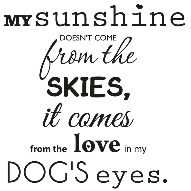 Wandtattoo My sunshine... 