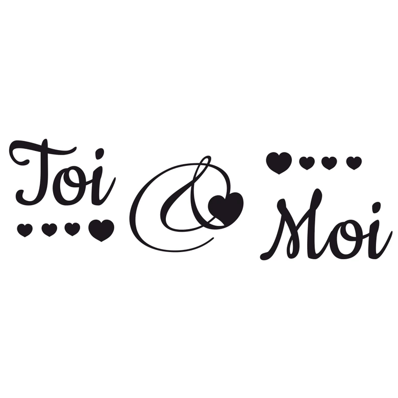 Toi & Moi Wall sticker 